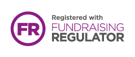 Logo: Registered with Fundraising Regulator